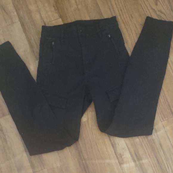 G-Star Denim - G-Star Women's Black Cargo Jeans - Size 28